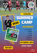 ParkVilla FC Summer Clinic August 6th & 7th 11am-2pm (9-18 years old)
